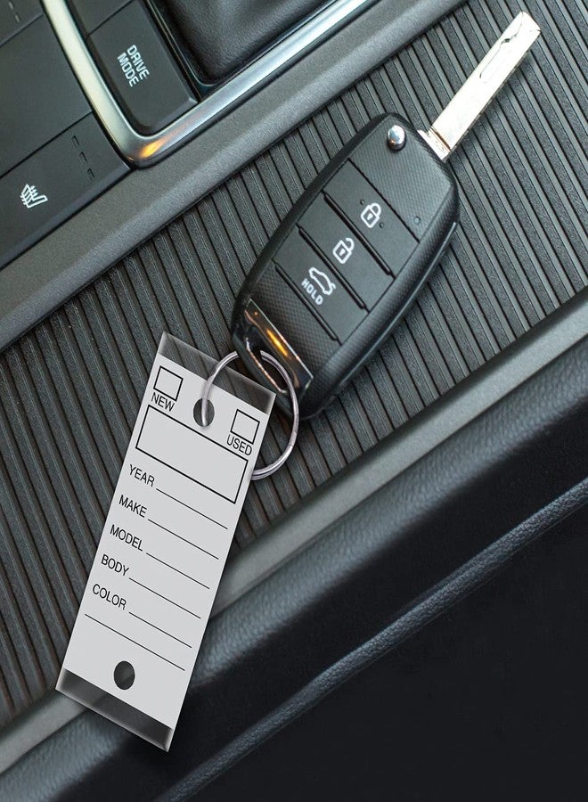Versa-Tags 250 Per Box, Self-Protecting Paper Key Tags with Chrome-Plated Split Rings Perfect for Car Truck Or RV Dealers Gray - Image 5